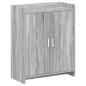 Preview: Schuhschrank Grau Sonoma 73,5 x 36 x 92 cm Holzwerkstoff