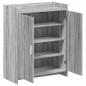 Preview: Schuhschrank Grau Sonoma 73,5 x 36 x 92 cm Holzwerkstoff