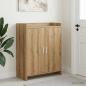Preview: ARDEBO.de - Schuhschrank 73,5 x 36 x 92 cm Holzwerkstoff Artisan-Eiche