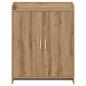 Preview: Schuhschrank 73,5 x 36 x 92 cm Holzwerkstoff Artisan-Eiche