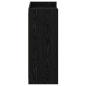 Preview: Schuhschrank Schwarze Eiche 73,5 x 36 x 92 cm Holzwerkstoff