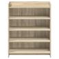 Preview: Schuhschrank Sonoma-Eiche 73,5 x 36 x 92 cm Holzwerkstoff
