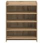Preview: Schuhschrank 73,5 x 36 x 92 cm Holzwerkstoff Artisan-Eiche