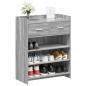 Preview: Schuhschrank 73,5 x 36 x 92 cm Holzwerkstoff Sonoma-Grau
