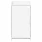 Preview: Schuhschrank mit Speicher Weiß 48 x 36 x 92 cm Holzwerkstoff