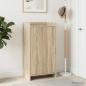 Preview: ARDEBO.de - Schuhschrank mit Tür Sonoma-Eiche 48 x 36 x 92 cm Holzwerkstoff