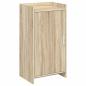 Preview: Schuhschrank mit Tür Sonoma-Eiche 48 x 36 x 92 cm Holzwerkstoff