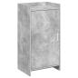 Preview: Schuhschrank mit Tür Betongrau 48 x 36 x 92 cm Holzwerkstoff