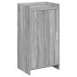 Preview: Schuhschrank mit Tür Grau Sonoma 48 x 36 x 92 cm Holzwerkstoff