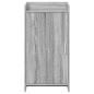 Preview: Schuhschrank mit Tür Grau Sonoma 48 x 36 x 92 cm Holzwerkstoff
