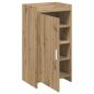 Preview: Schuhschrank 48 x 36 x 92 cm Holzwerkstoff Artisan-Eiche