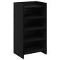 Preview: Schuhschrank Schwarze Eiche 48 x 36 x 92 cm Holzwerkstoff