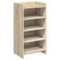Preview: Schuhschrank Sonoma-Eiche 48 x 36 x 92 cm Holzwerkstoff
