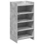 Preview: Schuhschrank Betongrau 48 x 36 x 92 cm Holzwerkstoff