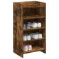 Preview: Schuhschrank Geräucherte Eiche 48 x 36 x 92 cm Holzwerkstoff