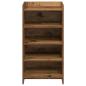 Preview: Schuhschrank mit Speicher Altholz 48 x 36 x 92 cm Holzwerkstoff