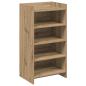 Preview: Schuhschrank 48 x 36 x 92 cm Holzwerkstoff Artisan-Eiche
