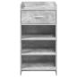 Preview: Schuhschrank Betongrau 48 x 36 x 92 cm Holzwerkstoff