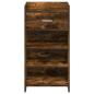 Preview: Schuhschrank Geräucherte Eiche 48 x 36 x 92 cm Holzwerkstoff