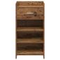 Preview: Schuhschrank mit Speicher Altholz 48 x 36 x 92 cm Holzwerkstoff