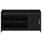 Preview: Schuhschrank Schwarze Eiche 100 x 39,5 x 51 cm Holzwerkstoff