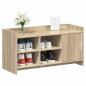 Preview: Schuhschrank Sonoma-Eiche 100 x 39,5 x 51 cm Holzwerkstoff