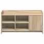 Preview: Schuhschrank Sonoma-Eiche 100 x 39,5 x 51 cm Holzwerkstoff