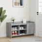 Preview: ARDEBO.de - Schuhschrank Grau Sonoma 100 x 39,5 x 51 cm Holzwerkstoff