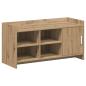 Preview: Schuhschrank 100 x 39,5 x 51 cm Holzwerkstoff Artisan-Eiche