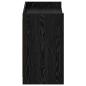 Preview: Schuhschrank Schwarze Eiche 85 x 39,5 x 70 cm Holzwerkstoff