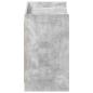 Preview: Schuhschrank Betongrau 85 x 39,5 x 70 cm Holzwerkstoff