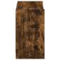 Preview: Schuhschrank Geräucherte Eiche 85 x 39,5 x 70 cm Holzwerkstoff