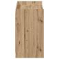 Preview: Schuhschrank 85 x 39,5 x 70 cm Holzwerkstoff Artisan-Eiche