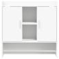 Preview: Wandregal Wandhalterung Wei? 80 x 36 x 80 cm Holzwerkstoff