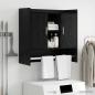 Preview: ARDEBO.de - Wandregal Wandhalterung Schwarze Eiche 80 x 36 x 80 cm