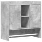 Preview: Wandregal Wandhalterung Betongrau 80 x 36 x 80 cm Holzwerkstoff