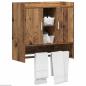 Preview: Wandregal Wandhalterung Altholz 80 x 36 x 80 cm Holzwerkstoff