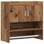 Preview: Wandregal Wandhalterung Altholz 80 x 36 x 80 cm Holzwerkstoff