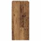 Preview: Wandregal Wandhalterung Altholz 80 x 36 x 80 cm Holzwerkstoff