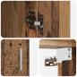 Preview: Wandregal Wandhalterung Altholz 80 x 36 x 80 cm Holzwerkstoff