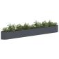 Preview: Hochbeet im Garten Anthrazit 380 x 40 x 40 cm Stahl