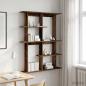 Preview: ARDEBO.de - Wandregal Altholz 102 x 20 x 130 cm Holzwerkstoff