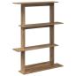 Preview: Wandregal Artisan-Eiche 100 x 20 x 126 cm Holzwerkstoff