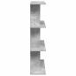 Preview: Wandregal Wandhalterung Betongrau 56 x 20 x 90 cm Holzwerkstoff