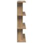 Preview: Wandregal Wandhalterung Artisan-Eiche 56 x 20 x 90 cm