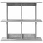 Preview: Wandregal Wandhalterung Betongrau 100 x 20 x 75 cm