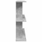 Preview: Wandregal Wandhalterung Betongrau 100 x 20 x 75 cm
