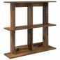 Preview: Wandregal Wandhalterung Altholz 100 x 20 x 75 cm Holzwerkstoff