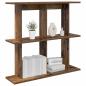 Preview: Wandregal Wandhalterung Altholz 100 x 20 x 75 cm Holzwerkstoff