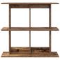 Preview: Wandregal Wandhalterung Altholz 100 x 20 x 75 cm Holzwerkstoff